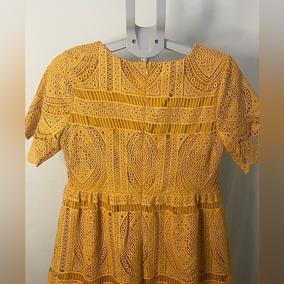 Mustard Piper & Scoot Dress size large - Picture 8 of 10